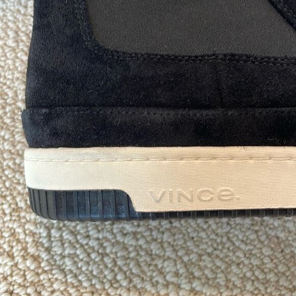 Vince Rhys Chelsea Suede Short Sneaker Boots Water Repellent Women’s size 10 - Picture 11 of 16